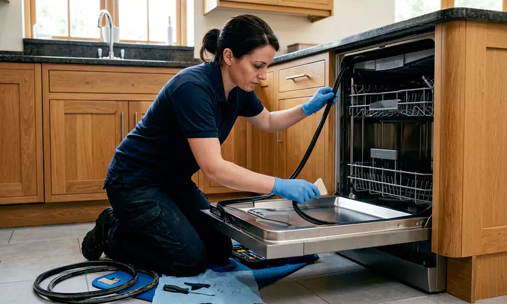 Dishwasher Door Gasket Replacement in Medford, MA