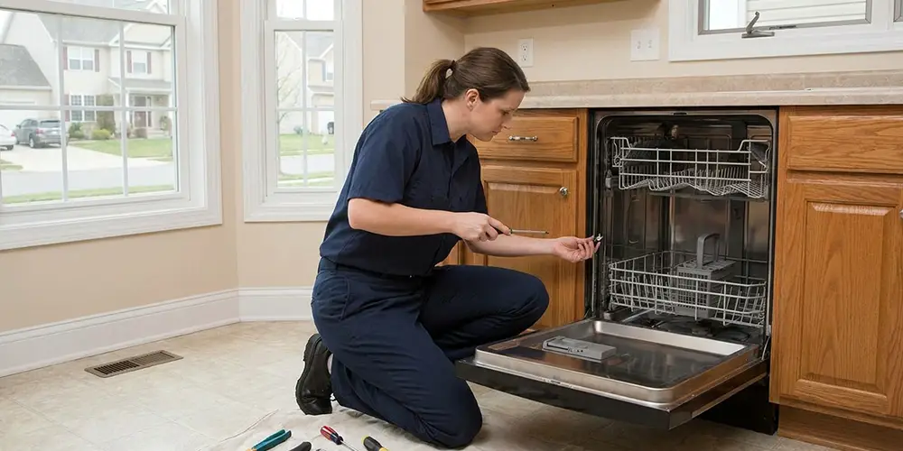 Dishwasher Latch Replacement in Medford, MA