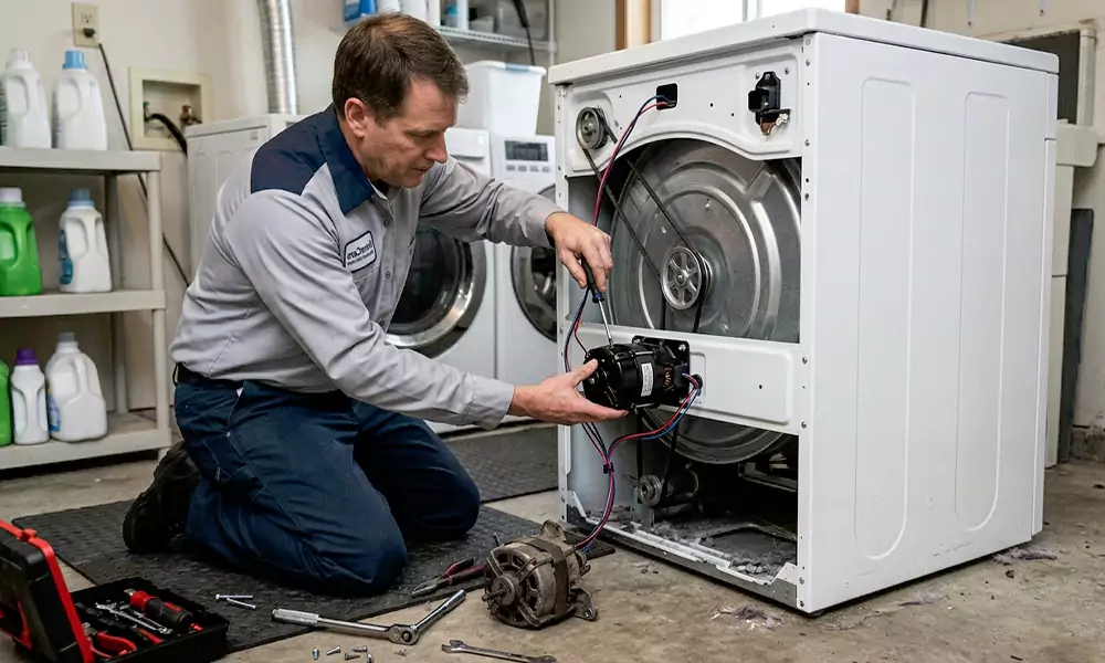 Dryer Motor Replacement in Medford, MA