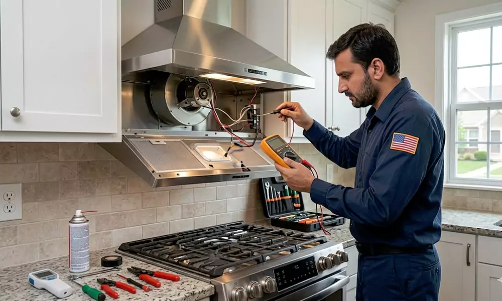 Range Hood Repair in Medford, MA