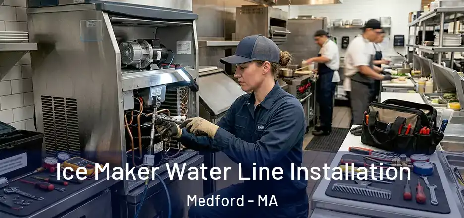 Ice Maker Water Line Installation Medford - MA