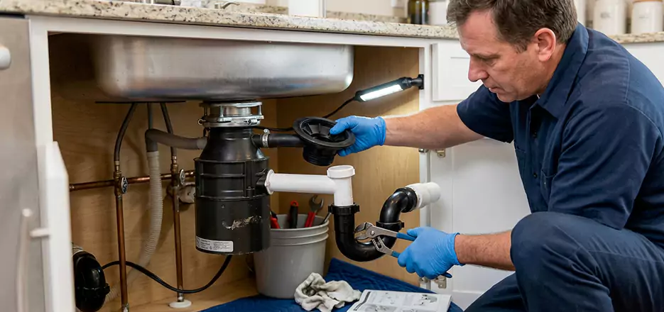 Garbage Disposal Splash Guard and Trap Installation in Medford
