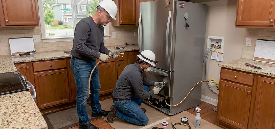 Propane Refrigerator Installation in Medford